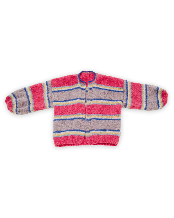 Candy Cane Mohair Knitted Jersey