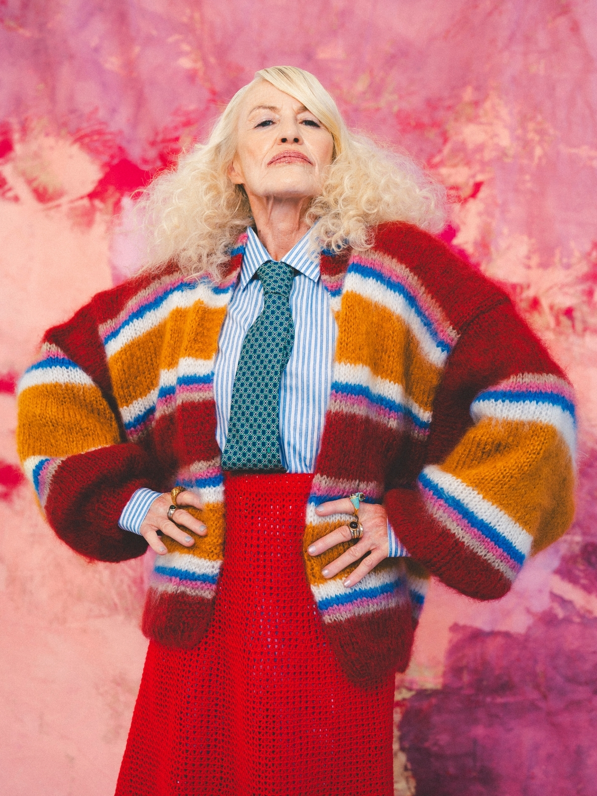 Mors Design - Crunchie Sunset Mohair Knits